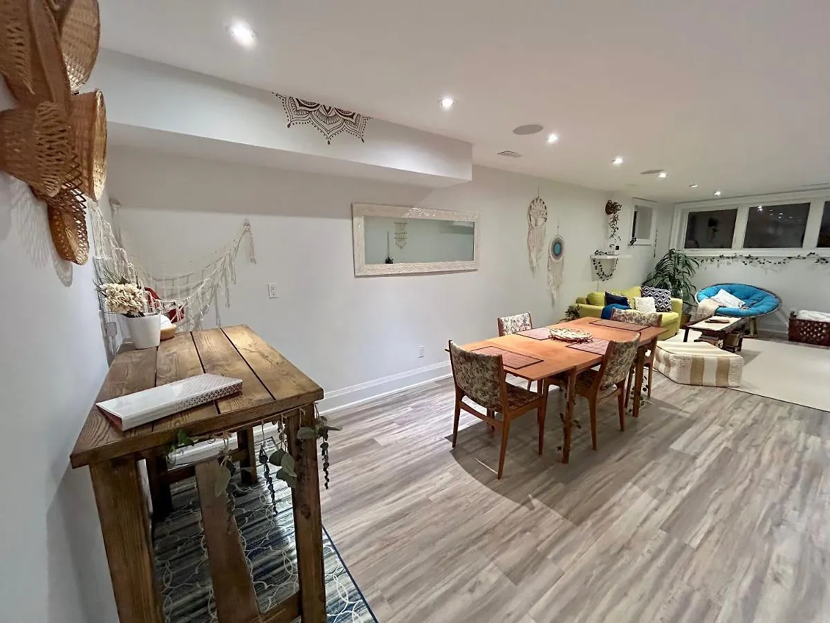 Boho-Chic Spacious Basement Apartment Toronto